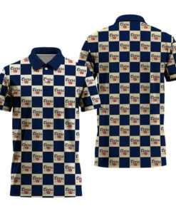 Coors Banquet Collab Gingham Polo Shirt