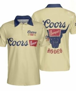 Coors Banquet Rodeo Polo Shirt