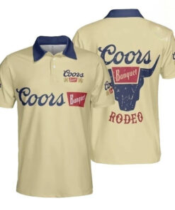 Coors Banquet Rodeo Polo Shirt