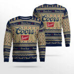 Coors Banquet Snowing Christmas Ugly Sweater
