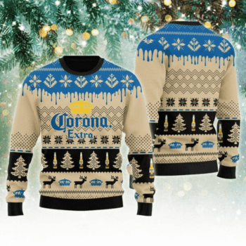Corona Extra Christmas Festival Ugly Sweater
