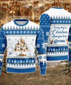 Corona Extra Christmas Tree Ugly Sweater