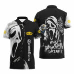 Corona Extra Ghostface Scream Polo Shirt