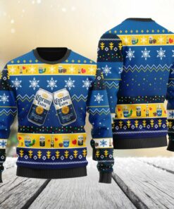 Corona Extra Snowflakes Ugly Sweater