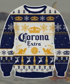 Corona Extra Winter Snowflake Ugly Sweater
