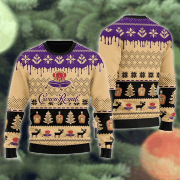 Crown Royal Christmas Festival Ugly Sweater