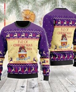 Crown Royal Full of Christmas Ugly Sweater