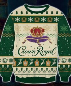 Crown Royal Reindeer Ugly Christmas Sweater
