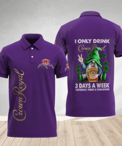 Crown Royal St Patrick's Gnome Polo Shirt