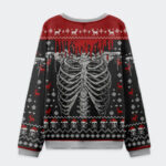 Deadly Festive Vibes Ugly Christmas Sweater