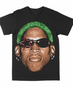 Dennis Rodman "Big Face" Graphic T-Shirt