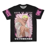 Doflamingo-Dead-Or-Alive-One-Piece_Streetwear-T-Shirt-FRONT.webp