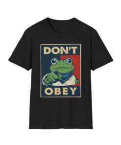 Don’t Obey Frog Shirt