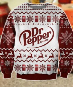 Dr Pepper Christmas Holiday Ugly Sweater