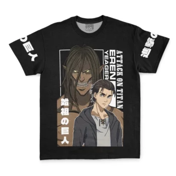 Eren Yeager I'll Exterminate Attack On Titan Streetwear T-Shirt