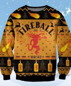 Fireball Christmas Ugly Sweater
