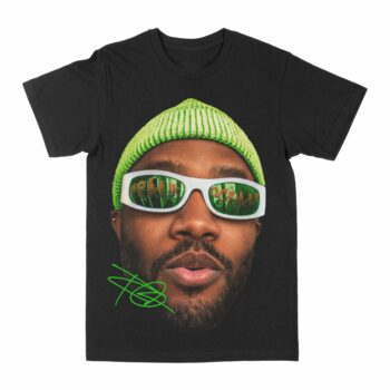 Frank Ocean "Big Face Beanie" Graphic T-Shirt