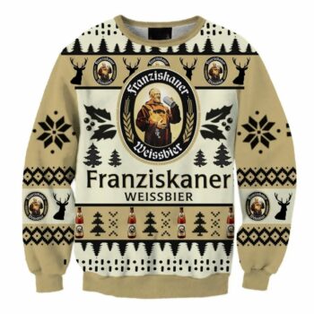 Franziskaner Weissbier Christmas Holiday Ugly Sweater
