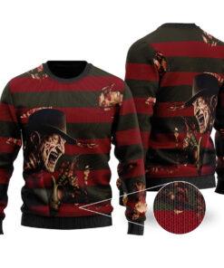 Freddy Krueger Ugly Christmas Sweater