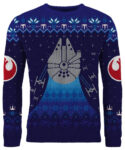 Frosty Falcon Ugly Christmas Sweater
