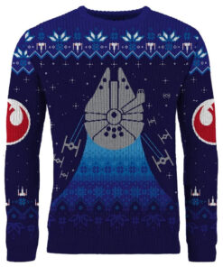 Frosty Falcon Ugly Christmas Sweater