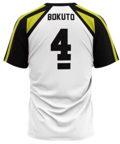 Fukurodani Academy Bokuto #4 Haikyuu T-Shirt 1 Fukurodani Academy Bokuto #4 Haikyuu T-Shirt