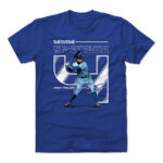 George Springer Number 4 Blue Shirt