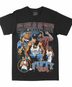 Fifty Cent "Get Rich Or Die Tryin' Graphic T-Shirt