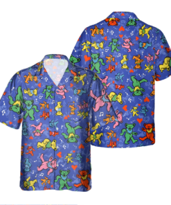 Grateful Dead Dancing Hawaiian Shirt