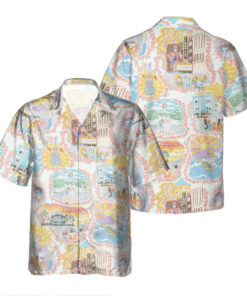 Grateful Dead Legendary Shows Aloha Pocket Hawaiian Shirt