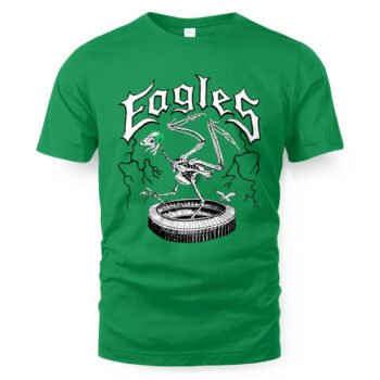 Grateful Dead x Philadelphia Eagles Green T-Shirt