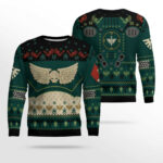 Grim Tidings Dark Angels Ugly Christmas Sweater
