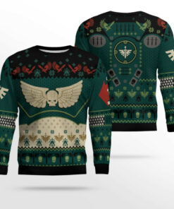 Grim Tidings Dark Angels Ugly Christmas Sweater