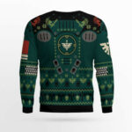 Grim Tidings Dark Angels Ugly Christmas Sweater