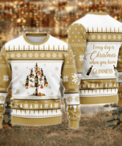 Guinness Christmas Tree Ugly Sweater