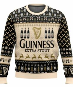Guinness Extra Stout Ugly Christmas Sweater