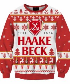 Haake Beck Christmas Ugly Sweater