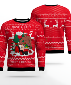 Have A Barry Merry Christmas Naughty or Nice Ugly Christmas Sweater