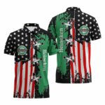 Heineken Patriotic Grunge Flag Polo Shirt