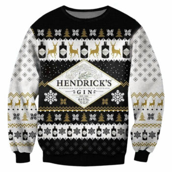 Hendrick's Gin Christmas Ugly Sweater