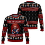 Hi I'm Chucky Ugly Christmas Sweater