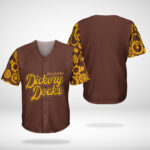 Hickory Crawdads Replica Hickory Dickory Docks Baseball Jersey