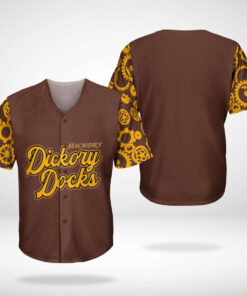 Hickory Crawdads Replica Hickory Dickory Docks Baseball Jersey