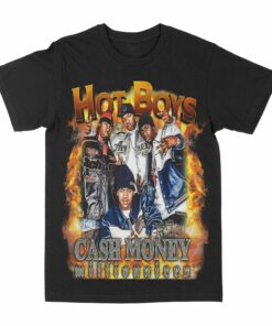 Hot Boys "Fire" Graphic T-Shirt