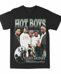Hot Boys "Green" Graphic T-Shirt