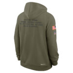 Houston Texans Olive 2025 Salute to Service Hoodie