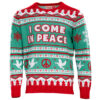 I Come in Peace Ugly Christmas Sweater 2 I Come in Peace Ugly Christmas Sweater