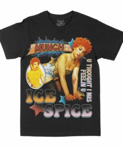 Ice Spice "U Thought I Was Feeling You" Graphic T-Shirt