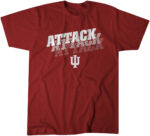 Indiana Football Attack Attack Attack Shirt