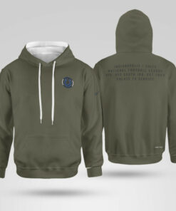 Indianapolis Colts Olive 2025 Salute to Service Hoodie